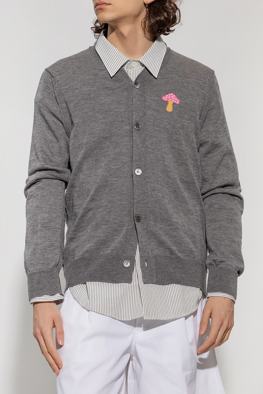 Grey Buttoned cardigan Comme des Garçons Shirt - Vitkac Canada
